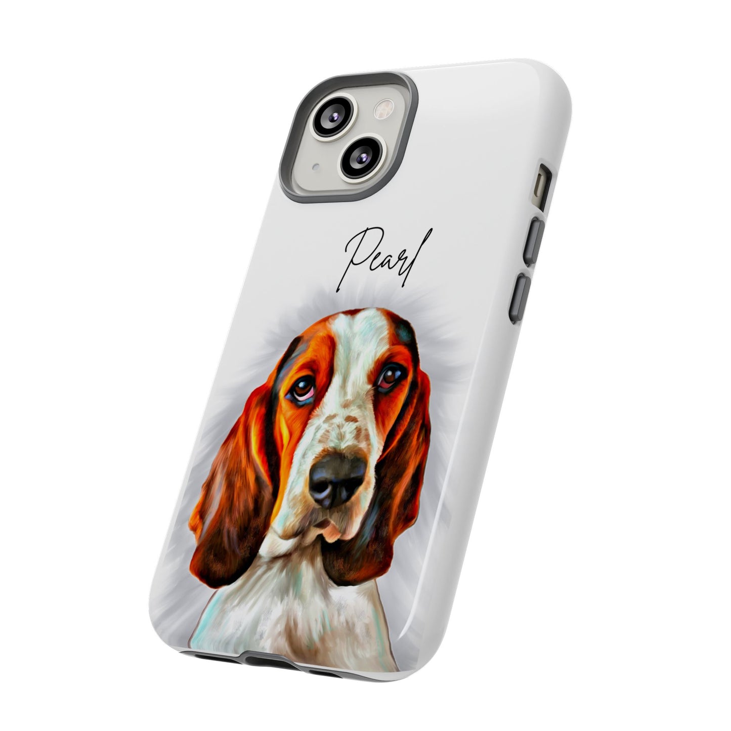 Custom Pet Portrait Tough Phone Cases