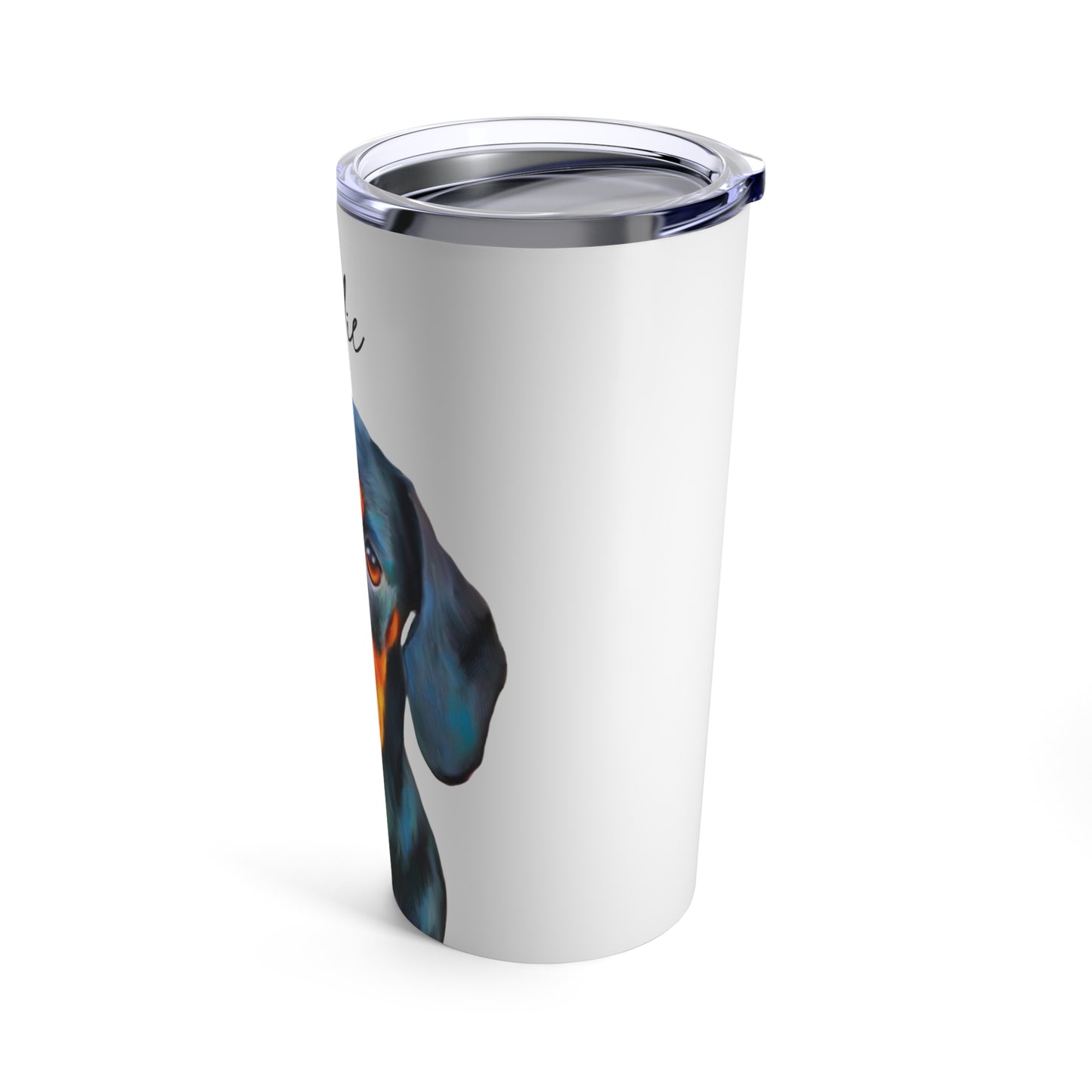 Custom Pet Portrait Stainless Steel Tumbler 20oz