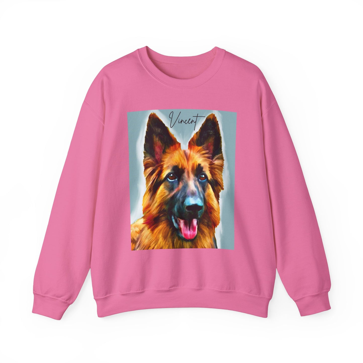 Custom Pet Portrait Unisex Crewneck Sweatshirt