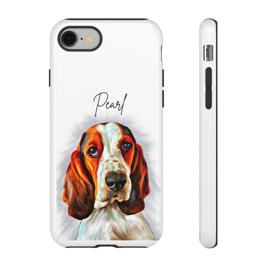 Custom Pet Portrait Tough Phone Cases