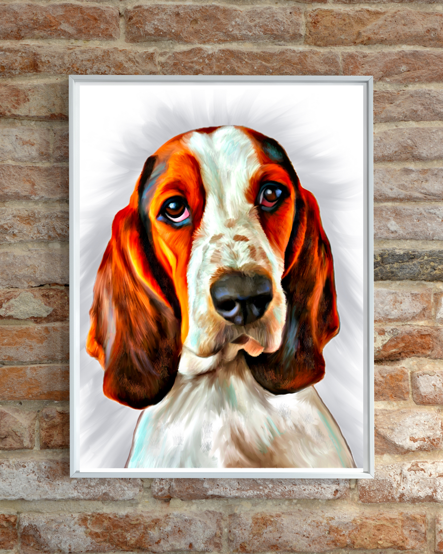 Custom Pet Portrait Poster Print